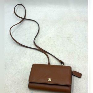 Coach Smooth Leather Phone Crossbody Shoulder Bag Style No. 63154